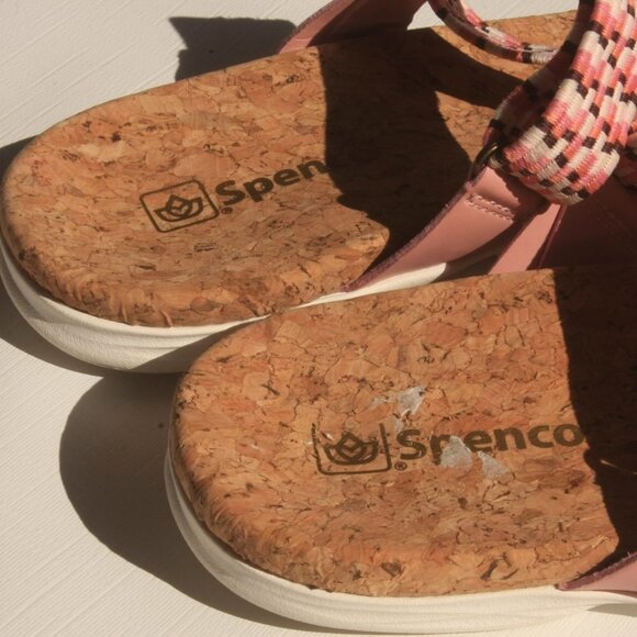 PRETTY Spenco Sandals Women's Size 8 - Picture 3 of 5